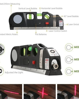 Home Multi-function High Precision Laser Level - Father's Grip