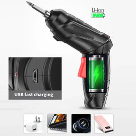 Rechargeable Electric Screwdriver Mini Drill | Father's Grip