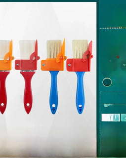 Interior Wall Trimming Brush, Wall Edging & Inner Corners – Small Soft Bristle Tool for Color Separation