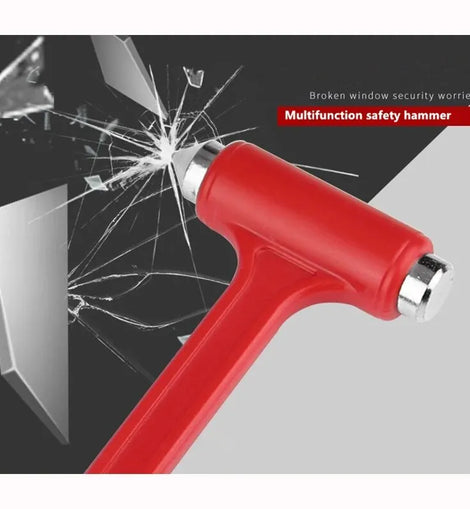 1PCS 2in1 Car Safety Hammer Emergency Escape Tool - Father's Grip