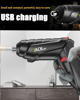 Electric Rechargeable Cordless Screwdriver - Father's Grip