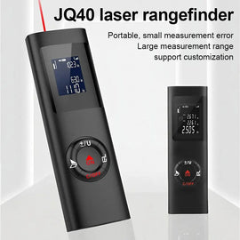 Mini Laser Distance Meter: 40M and 60M Infrared Rangefinder, USB Rechargeable, Portable Handheld Laser Range Finder - Father's Grip