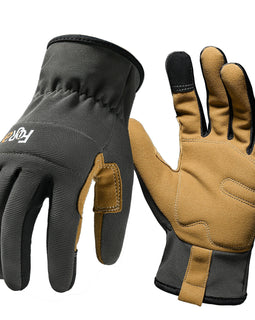 High-Performance Multi-Purpose Light Duty Work Gloves for Men and Women: Breathable, High Dexterity, Touch Screen, and Excellent Grip - Father's Grip