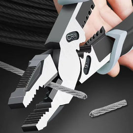 Multifunctional Universal Diagonal Pliers: Hardware Wire Cutters for Professional Electricians, Anti-Slip, Durable Repair Tool - Father's Grip